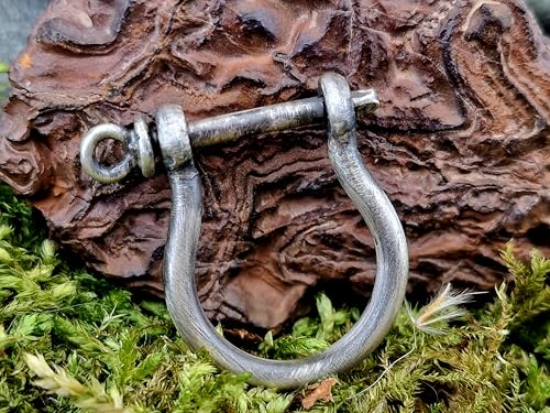 LeoLars-PABE Schekel Design Ring oder Anhänger aus 925er Silber, Gr: 55 (17,7), bewegliche Teile, Maritim, Segeln, Handwerk, Unikat, Handarbeit, Unisex