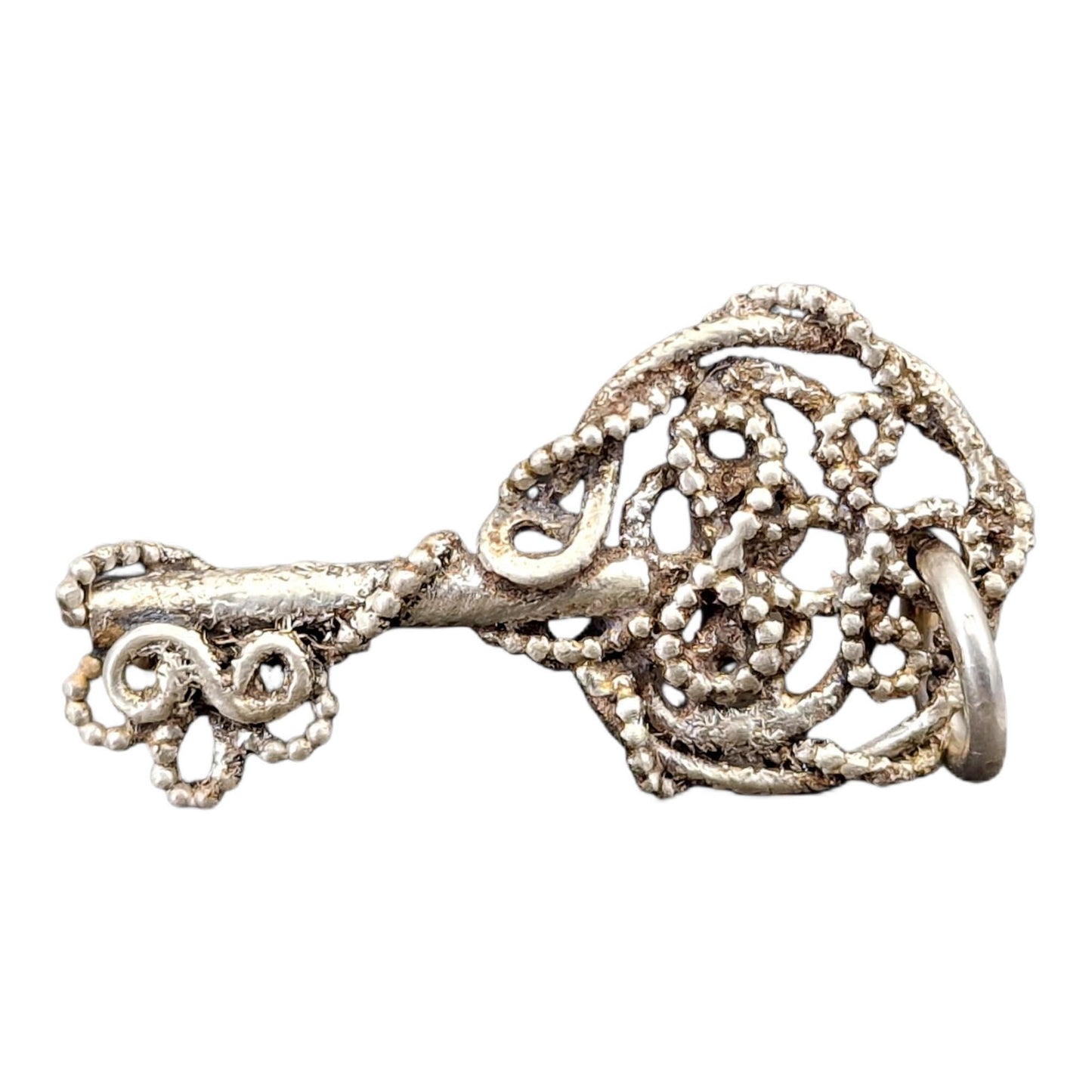 LeoLars-PABE Magischer 925er Silber Schlüsse lAnhänger, individuell, mystisch, zauberhaft, Unikat, Handarbeit, Unisex