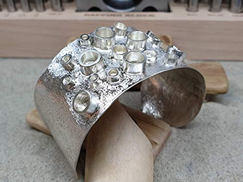 Armspange aus 925er Silber, Octopus, Designer Schmuck, Handarbeit, Unikat