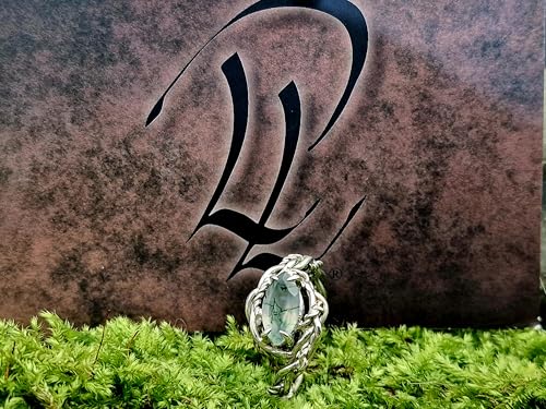 LeoLars-PABE Verspielter Moosachat Design Ring aus 925er Silber, Gr. 57 (18,3),Moosachat mit schönem Innenleben als Navette facettiert, Nr.0103, Unikat, Handarbeit